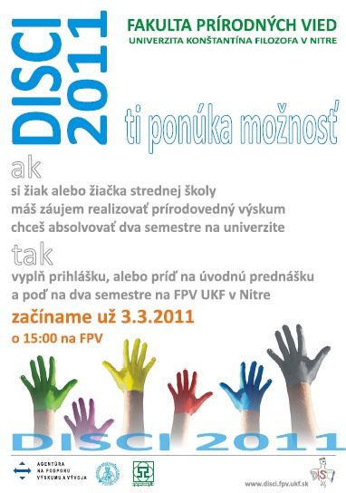 DISCI 2011 plagat
